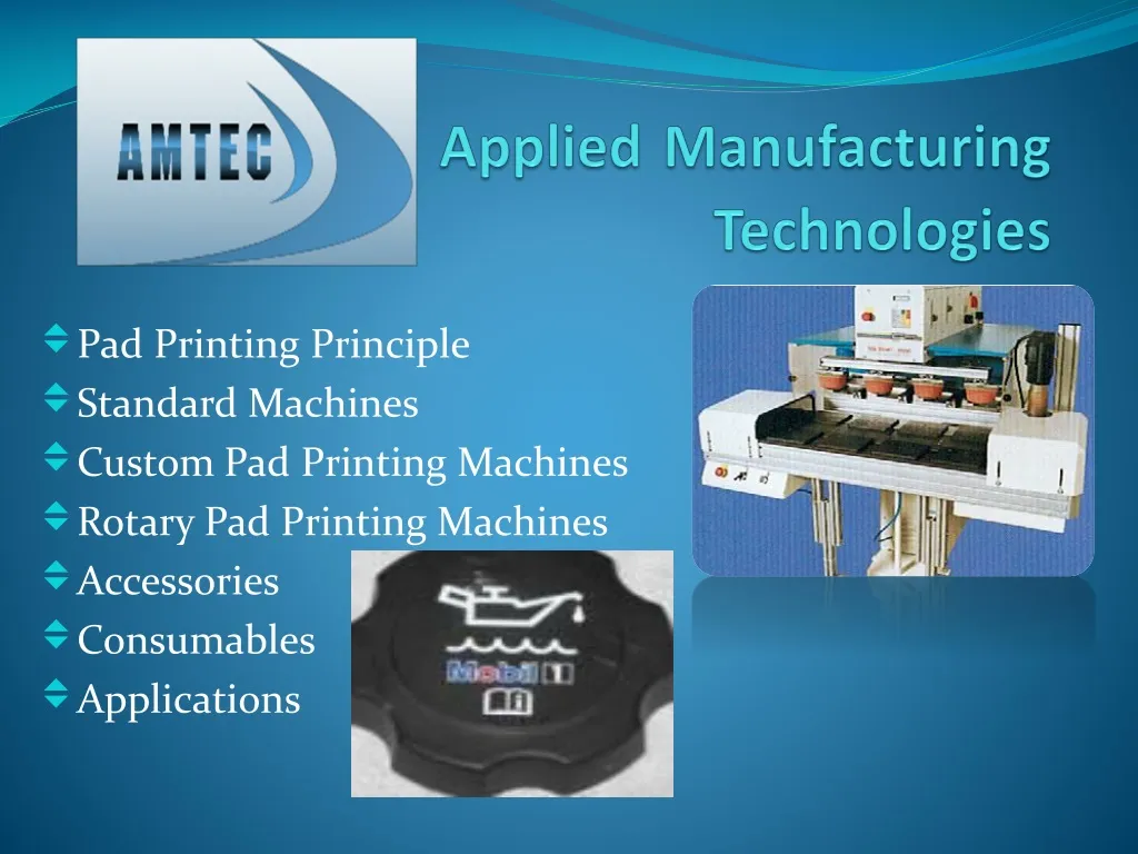 applied manufacturing technologies