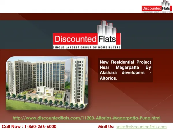 Altorios New residential Project By Akshara Developers