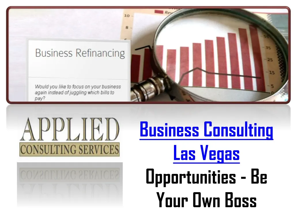 business consulting las vegas opportunities