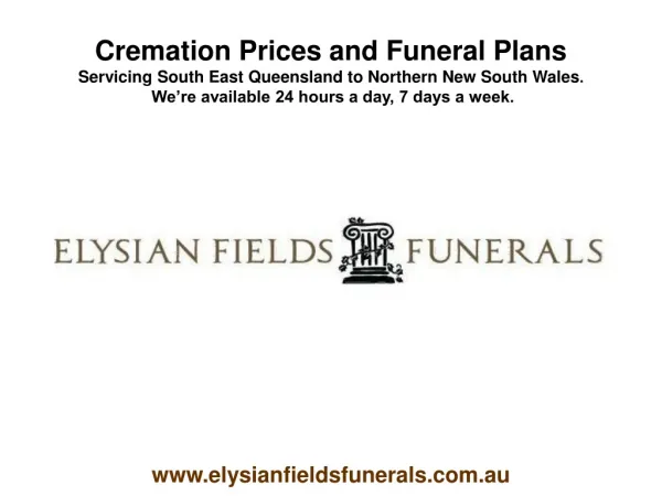 Cremation Prices and Funeral Plans