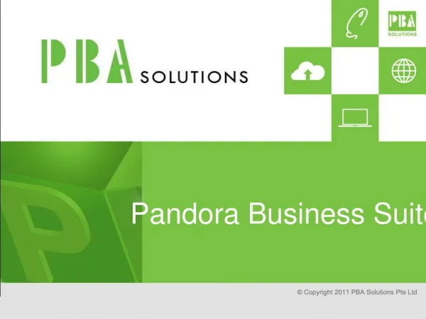 Customized ERP and CRM Software Solutions - PBASolutions