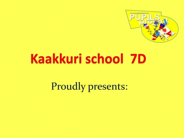 Kaakkuri school 7D