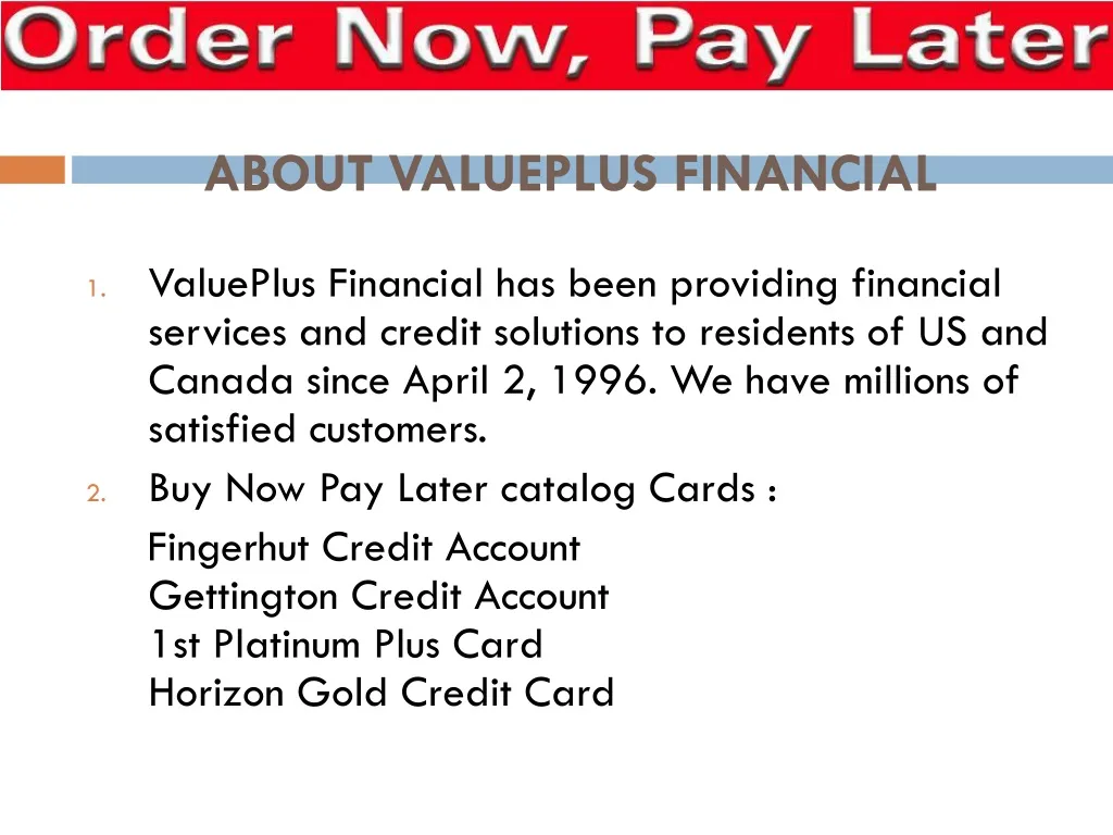 about valueplus financial