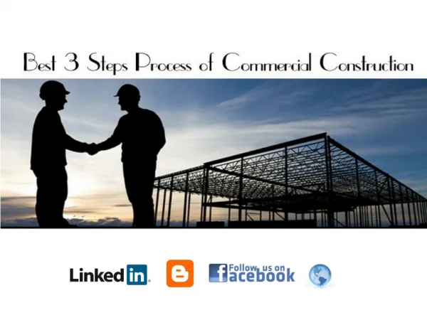 Best Steps Process Of Commercial Construction