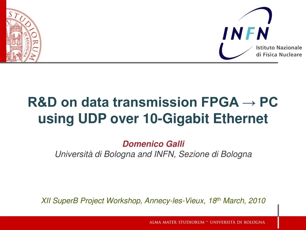 r d on data transmission fpga pc using udp over