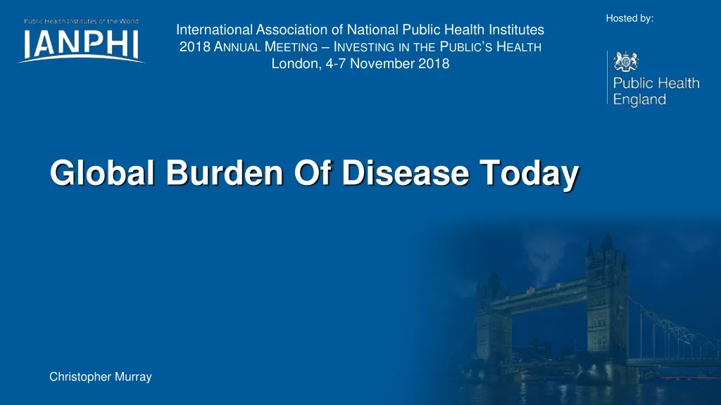 global burden of disease today