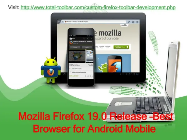 Mozilla Firefox 19.0 Release –Best Browser for Android Mobil