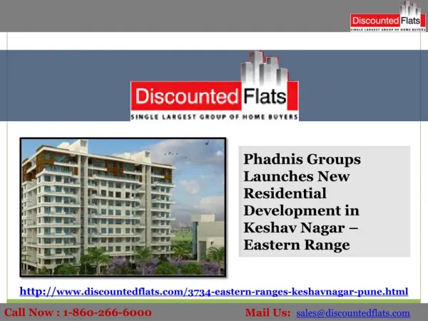 New luxurious apartments in Keshav nagar - Eastern ranges