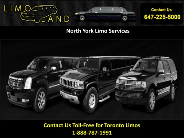 Toronto Limousines,Limo Services In Toronto,North York Limo