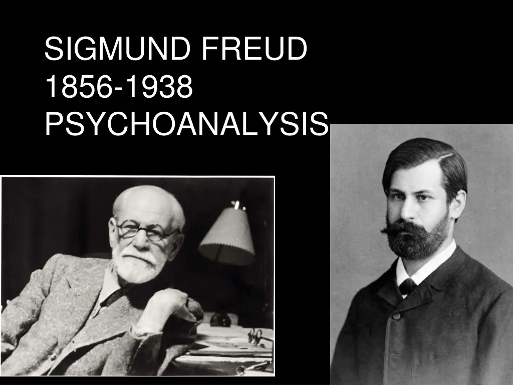 sigmund freud 1856 1938 psychoanalysis