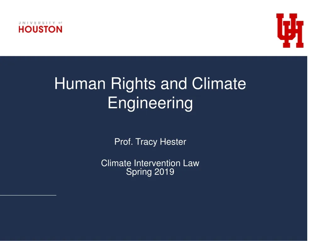 human rights and climate engineering