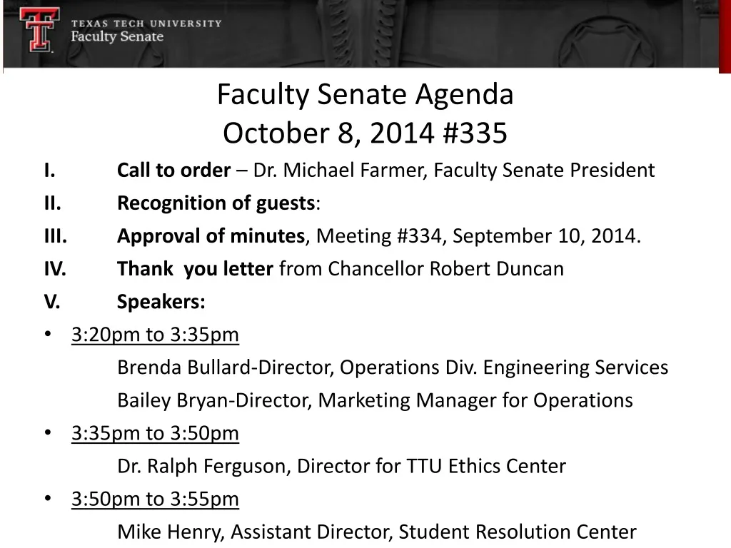 faculty senate agenda october 8 2014 335