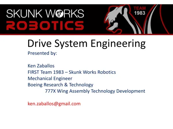 Drive System Engineering