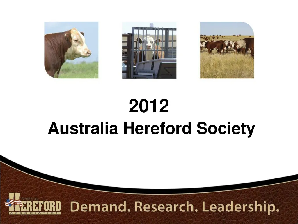 2012 australia hereford society