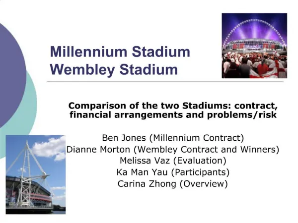 Millennium Stadium Wembley Stadium