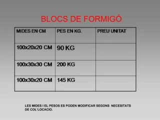 BLOCS DE FORMIG - slide 1