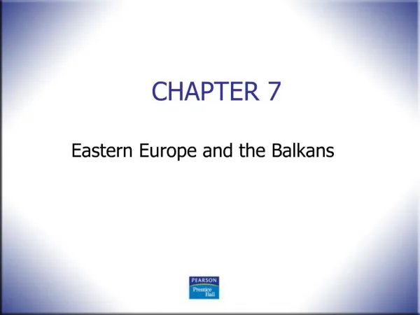 Eastern Europe and the Balkans