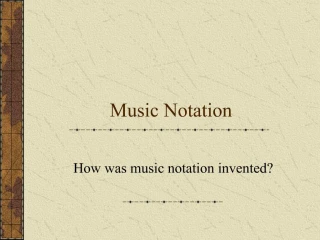 Music Notation