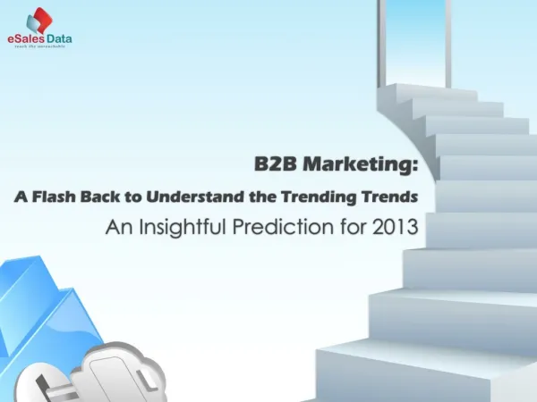 B2B Marketing Trends in 2013