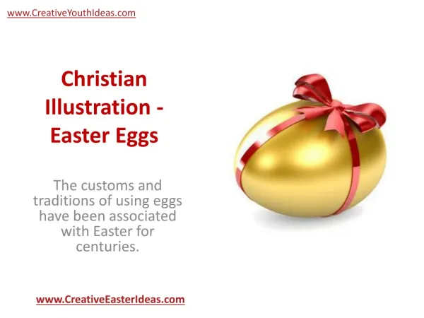 Christian Illustration - Easter Eggs