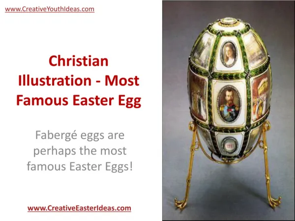 Christian Illustration - Most Famous Easter Egg