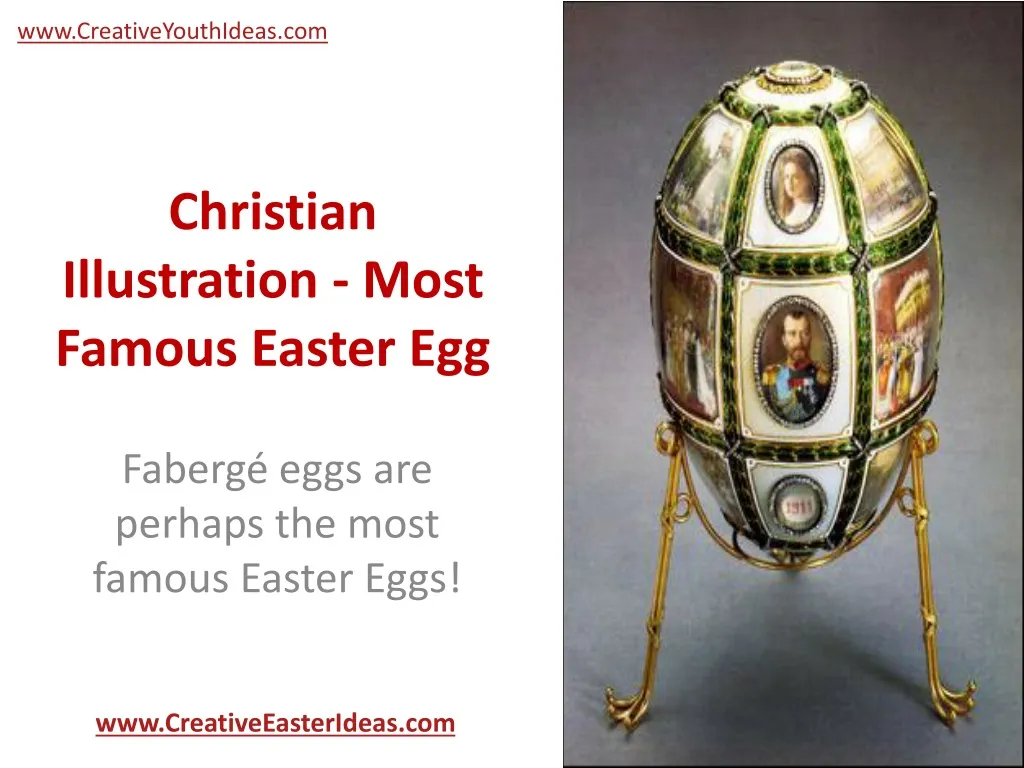 c hristian illustration most famous easter egg
