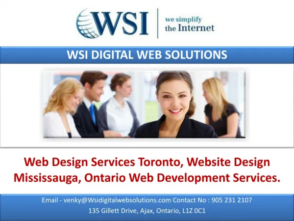 Web Design Services Toronto, Website Design Mississauga.