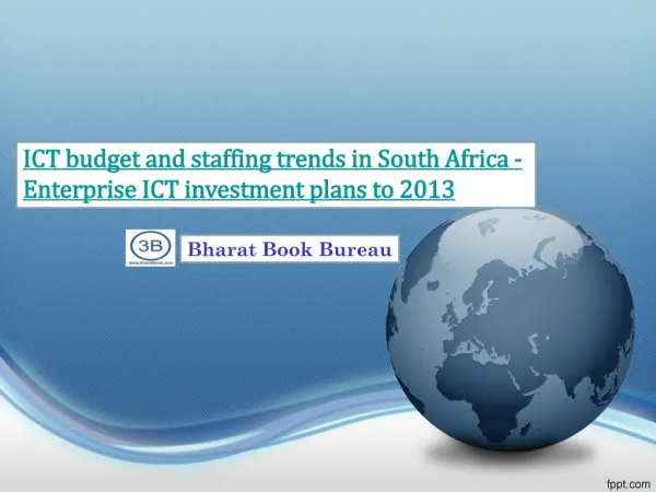ICT budget and staffing trends in South Africa - Enterprise