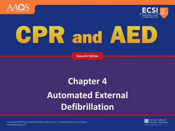 chapter 4 automated external defibrillation