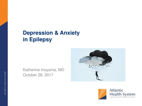 Depression &amp; Anxiety in Epilepsy