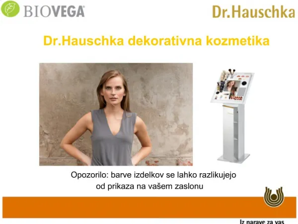 Dr.Hauschka dekorativna kozmetika