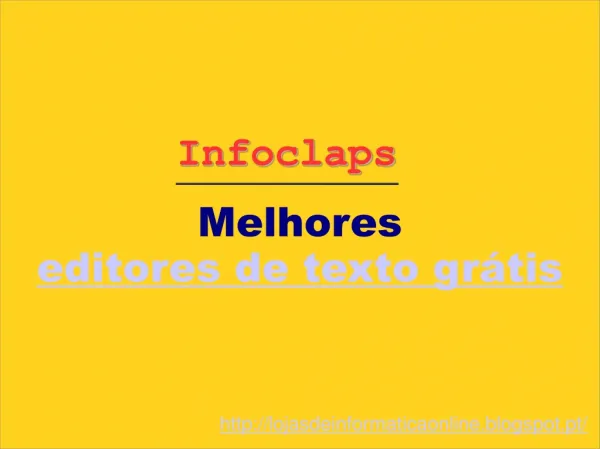 infoclaps