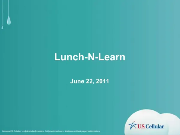 Lunch-N-Learn