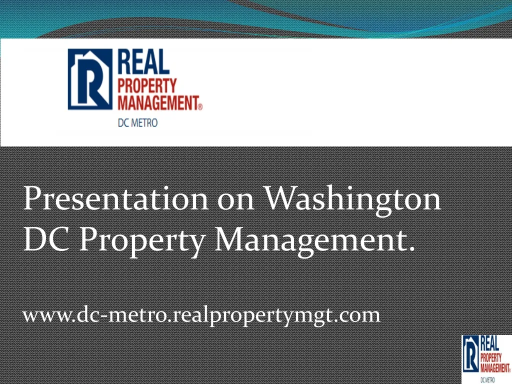 presentation on washington dc property management