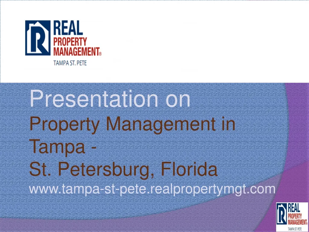 presentation on property management in tampa