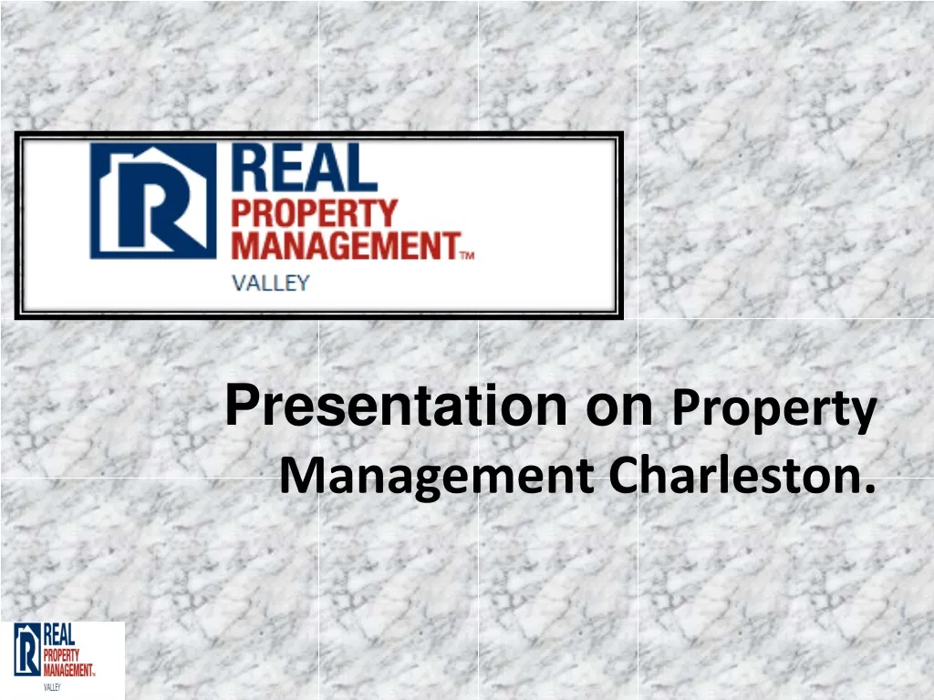presentation on property management charleston