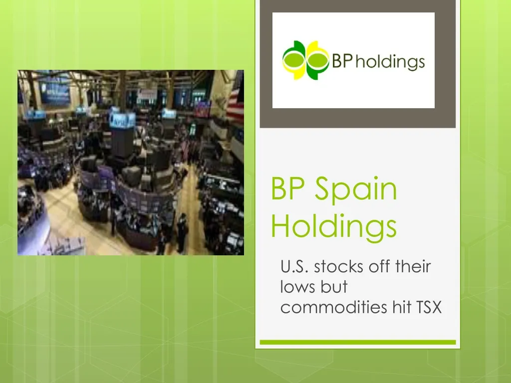 bp spain holdings