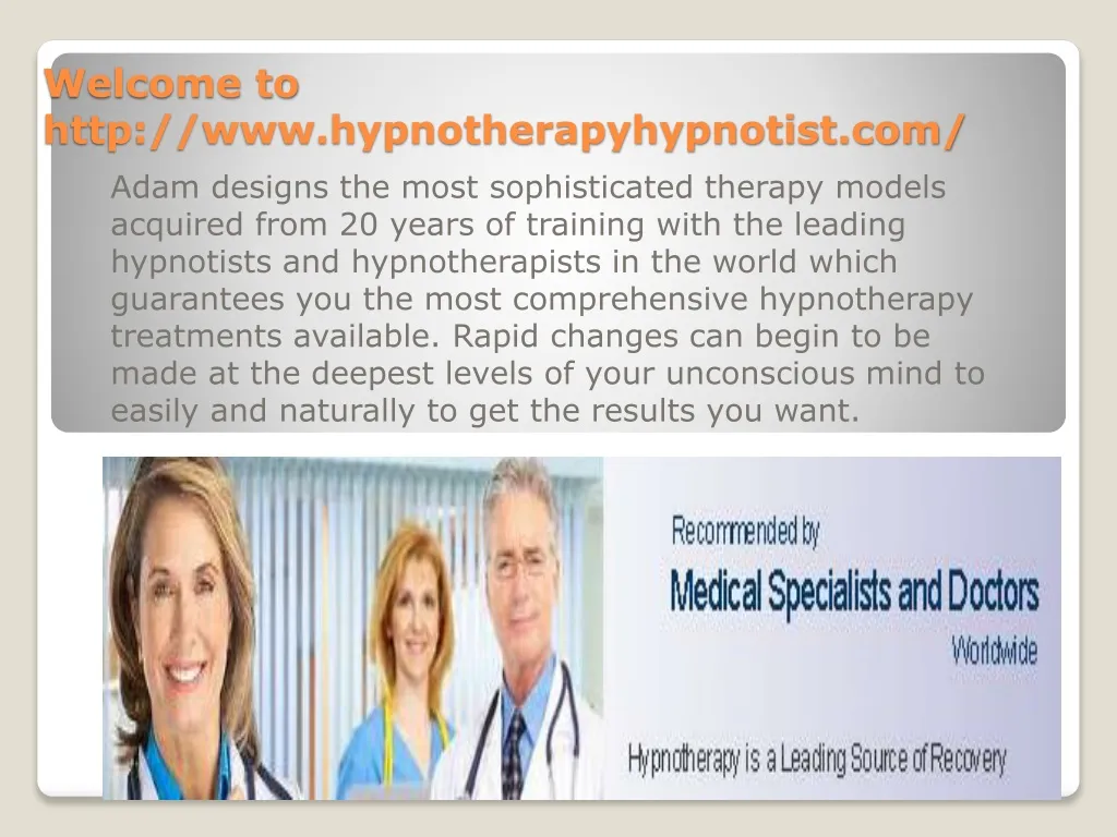 welcome to http www hypnotherapyhypnotist com