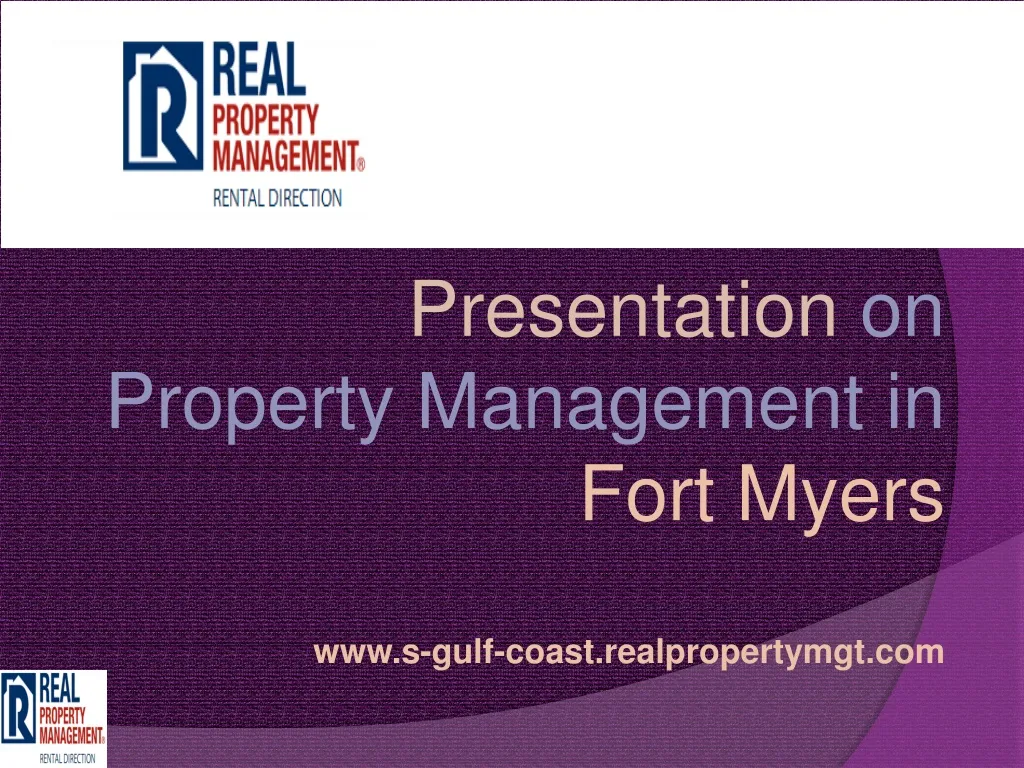 presentation on property management in fort myers