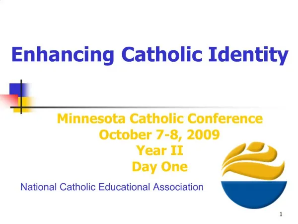 Enhancing Catholic Identity