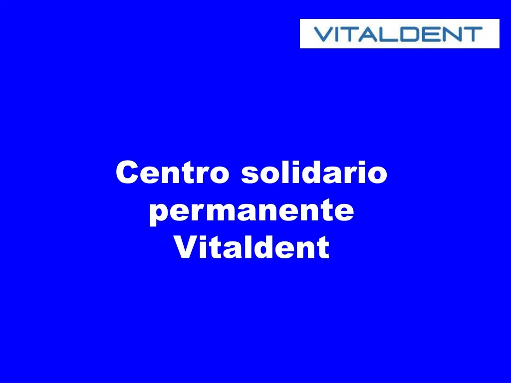 centro solidario permanente vitaldent