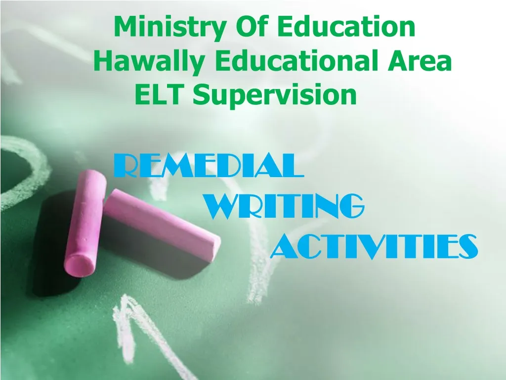 ministry of education hawally educational area