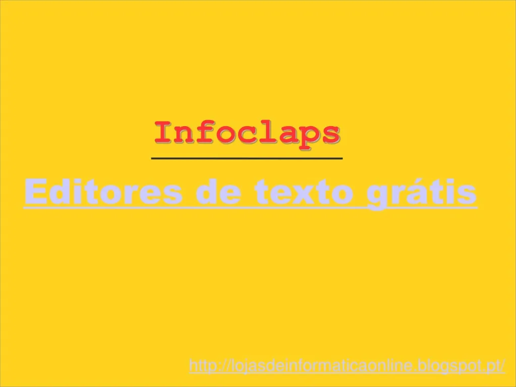 infoclaps