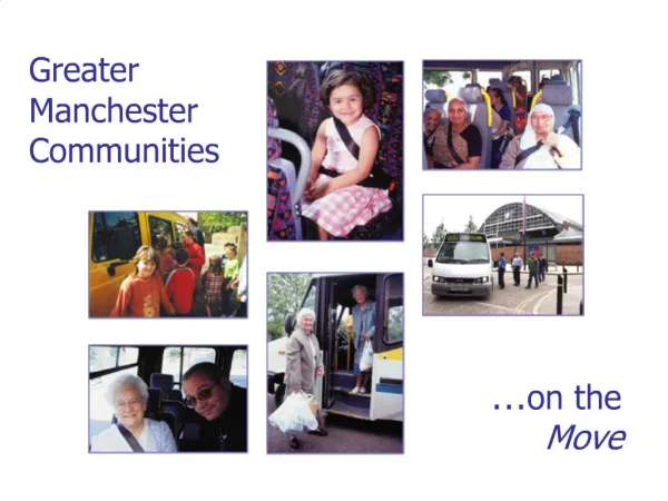 Greater Manchester Communities