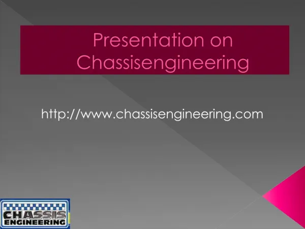 Chassis Engineering- State-Of-Art Racing Components Supplier