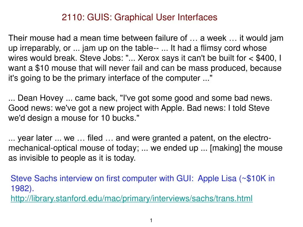 2110 guis graphical user interfaces