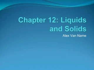 PPT - Chapter 12 Solids And Modern Materials PowerPoint Presentation ...