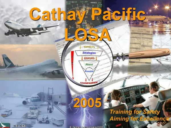 Cathay Pacific LOSA 2005