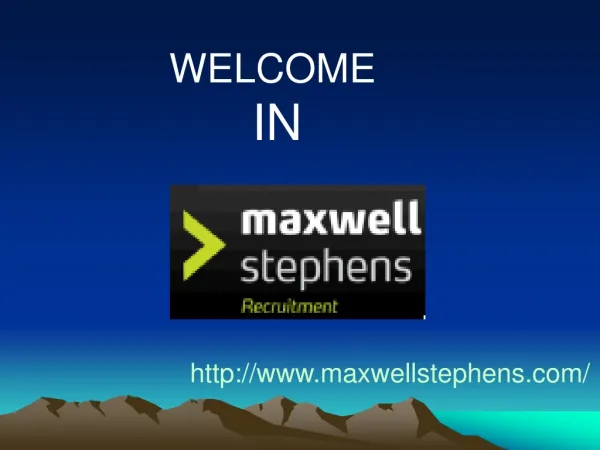 Maxwell Stephens Limited