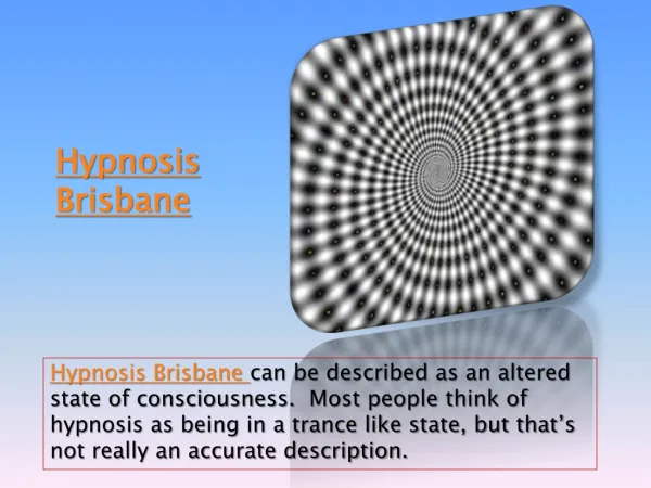 Hypnosis Brisbane